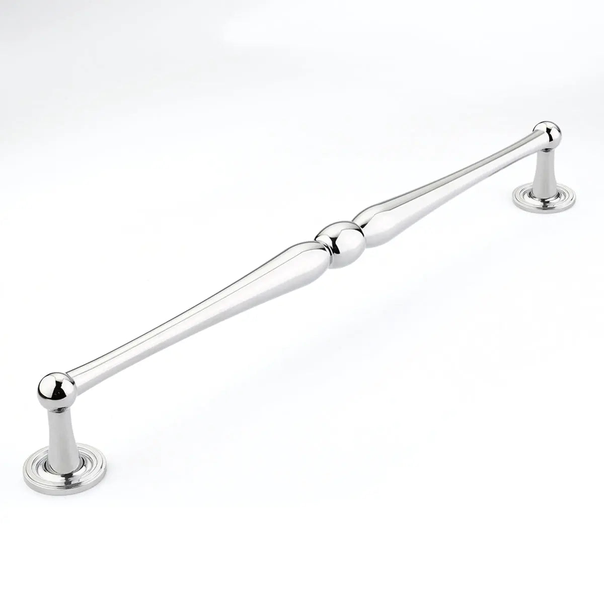 Schaub Atherton, Appliance Pull, 15" cc with plain footplate, Polished Chrome Schaub Hentell Schaub