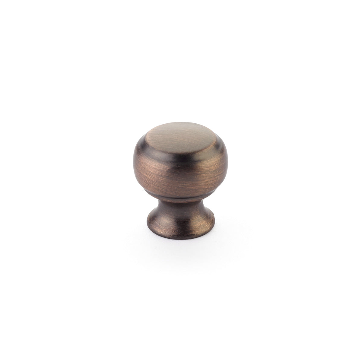 Schaub Cabriole, Knob, 1-1/8" dia, Empire Bronze Schaub Hentell Schaub