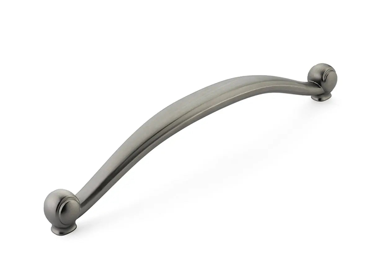 Schaub Cabriole, Pull, 13" cc, Antique Nickel Schaub Hentell Schaub