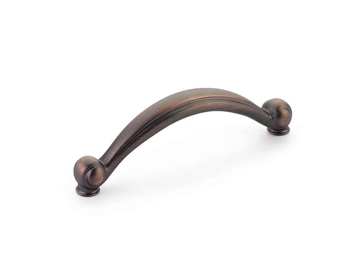Schaub Cabriole, Pull, 96 mm cc, Empire Bronze Schaub Hentell Schaub