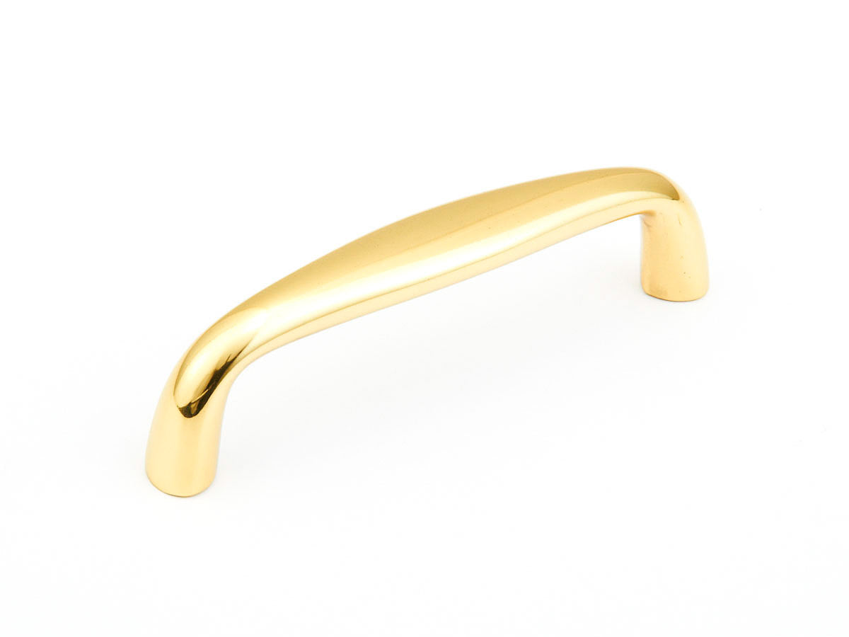 Schaub Traditional, Pull, Polished Brass, 3" cc