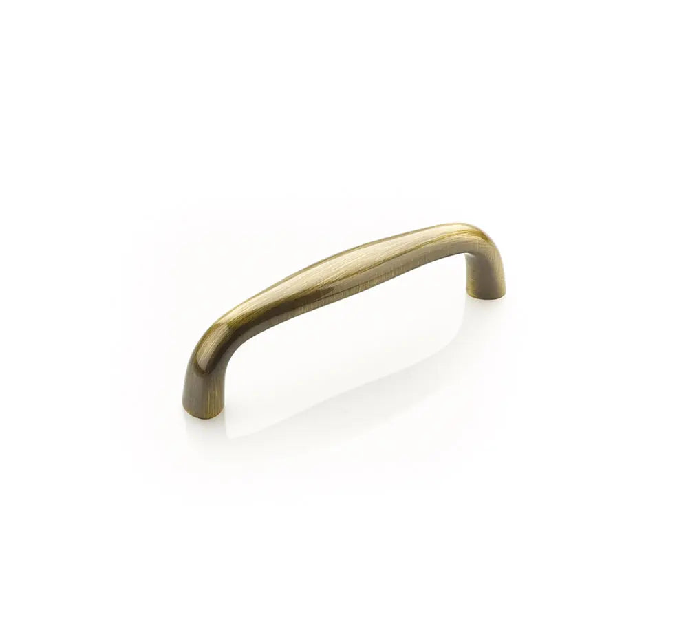 Schaub Traditional, Pull, Antique Brass, 3" cc Schaub Hentell Schaub