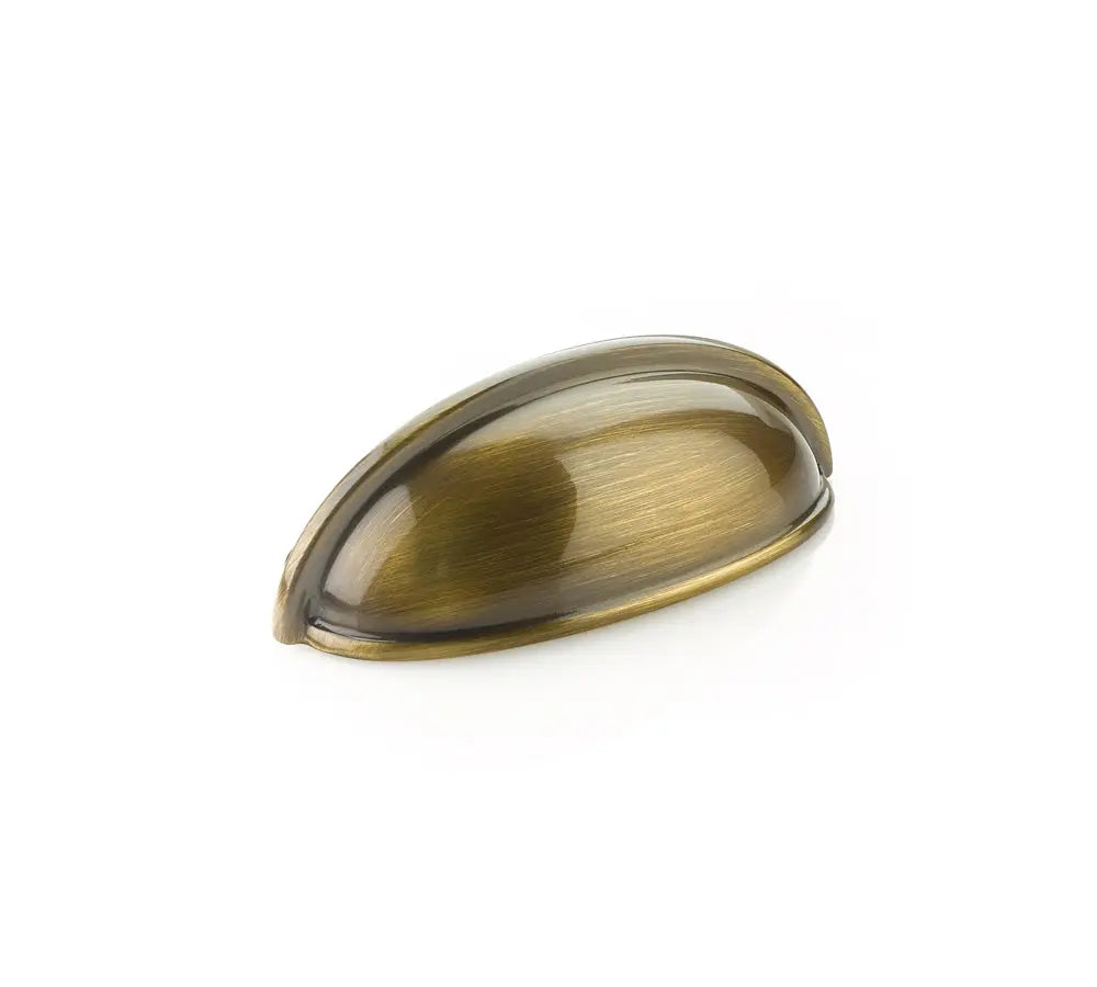 Schaub Traditional, Cup Pull, Antique Brass, 3" cc Schaub Hentell Schaub