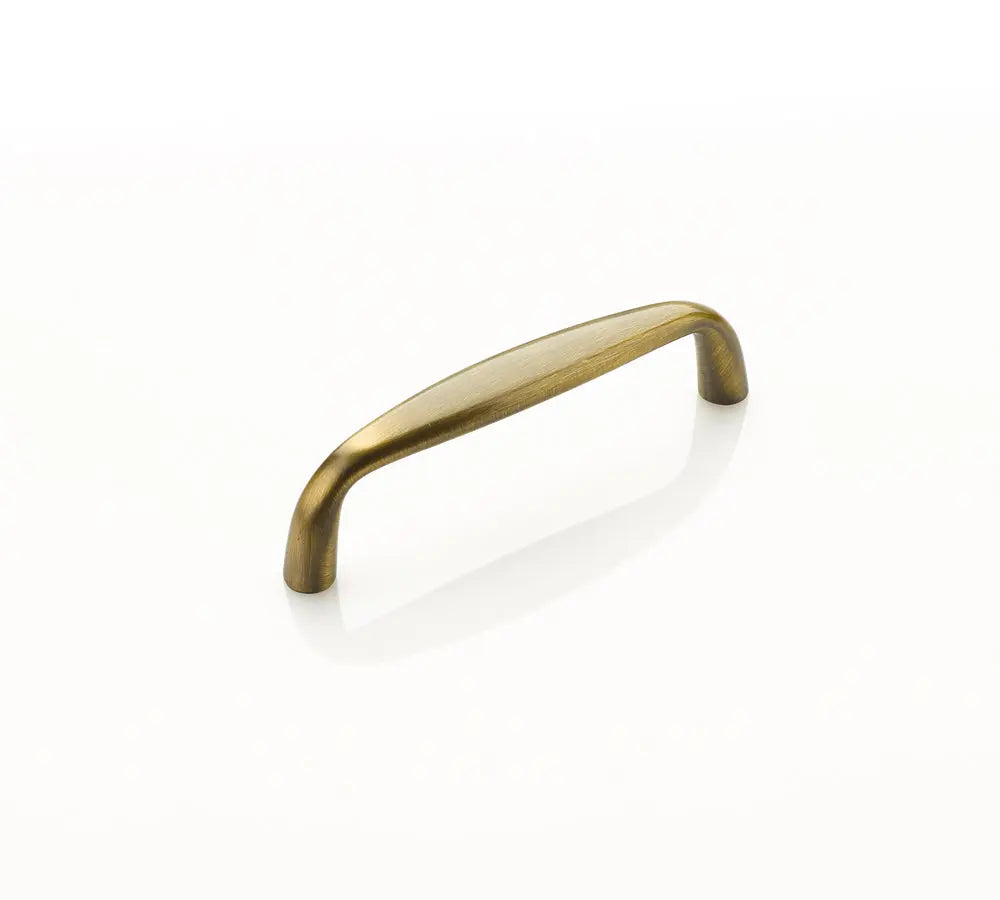 Schaub Traditional, Pull, Antique Brass, 4" cc Schaub Hentell Schaub