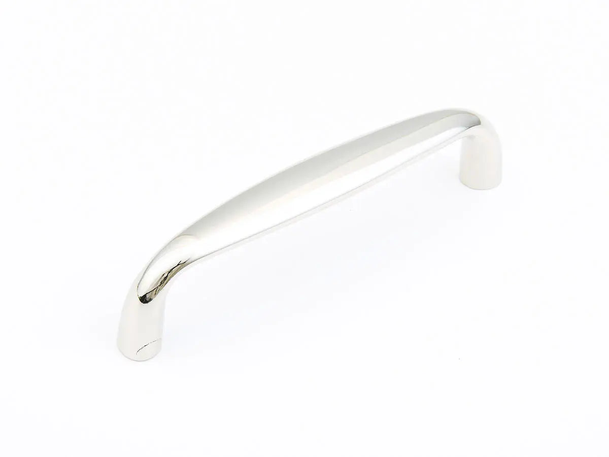 Schaub Traditional, Pull, Polished Nickel, 4" cc Schaub Hentell Schaub