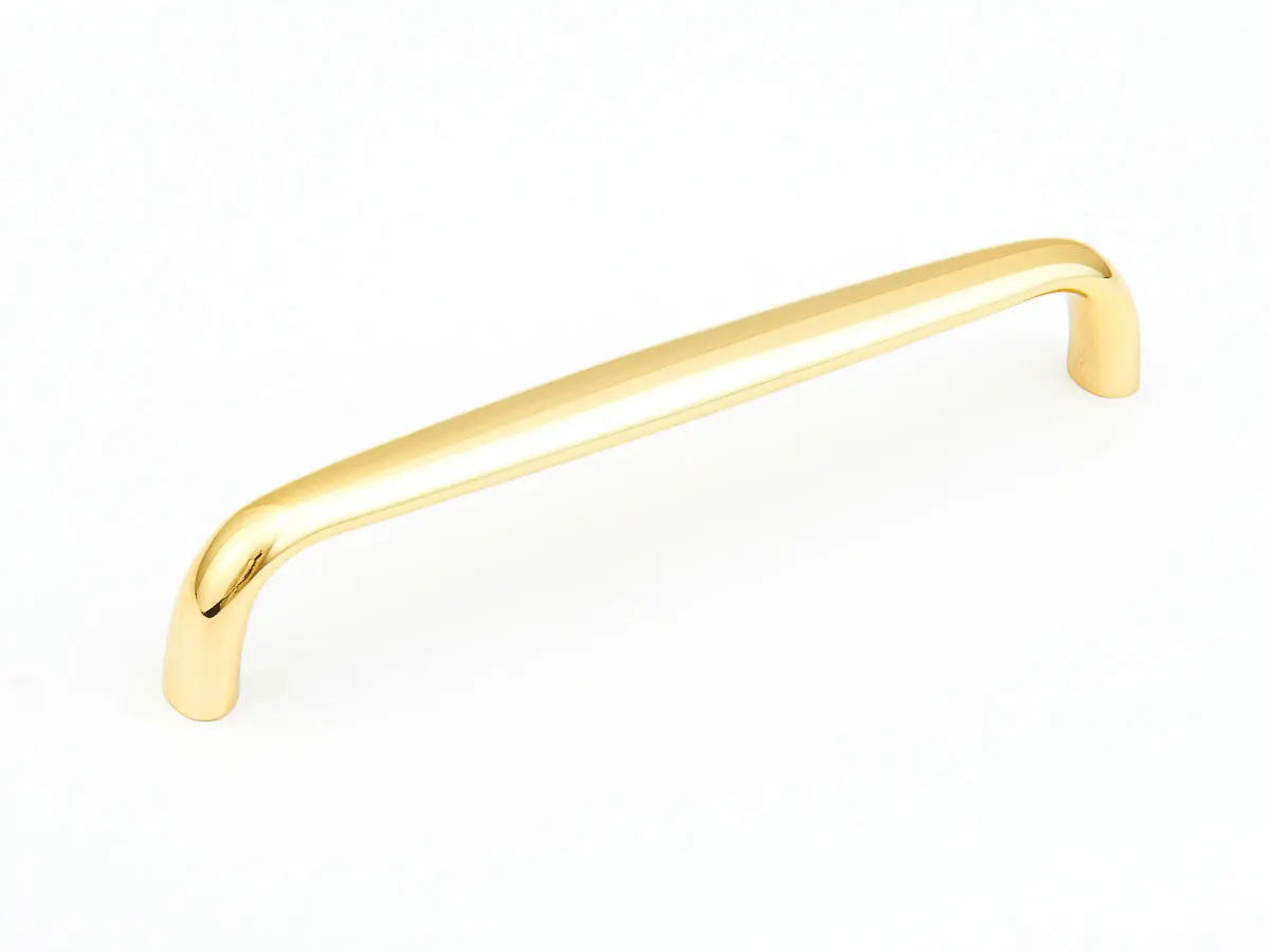 Schaub Traditional, Pull, Polished Brass, 6" cc Schaub Hentell Schaub