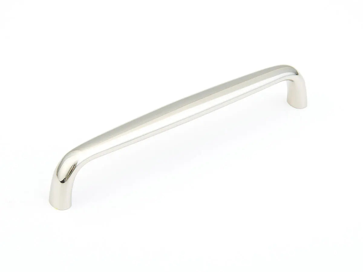 Schaub Traditional, Pull, Polished Nickel, 6" cc Schaub Hentell Schaub