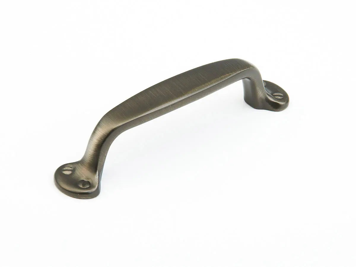 Schaub Country, Pull, Antique Nickel, 4" cc Schaub Hentell Schaub