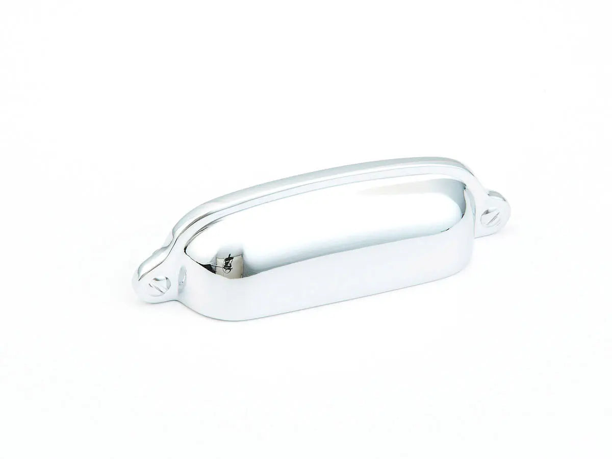 Schaub Country, Cup Pull, Polished Chrome, 3" cc Schaub Hentell Schaub