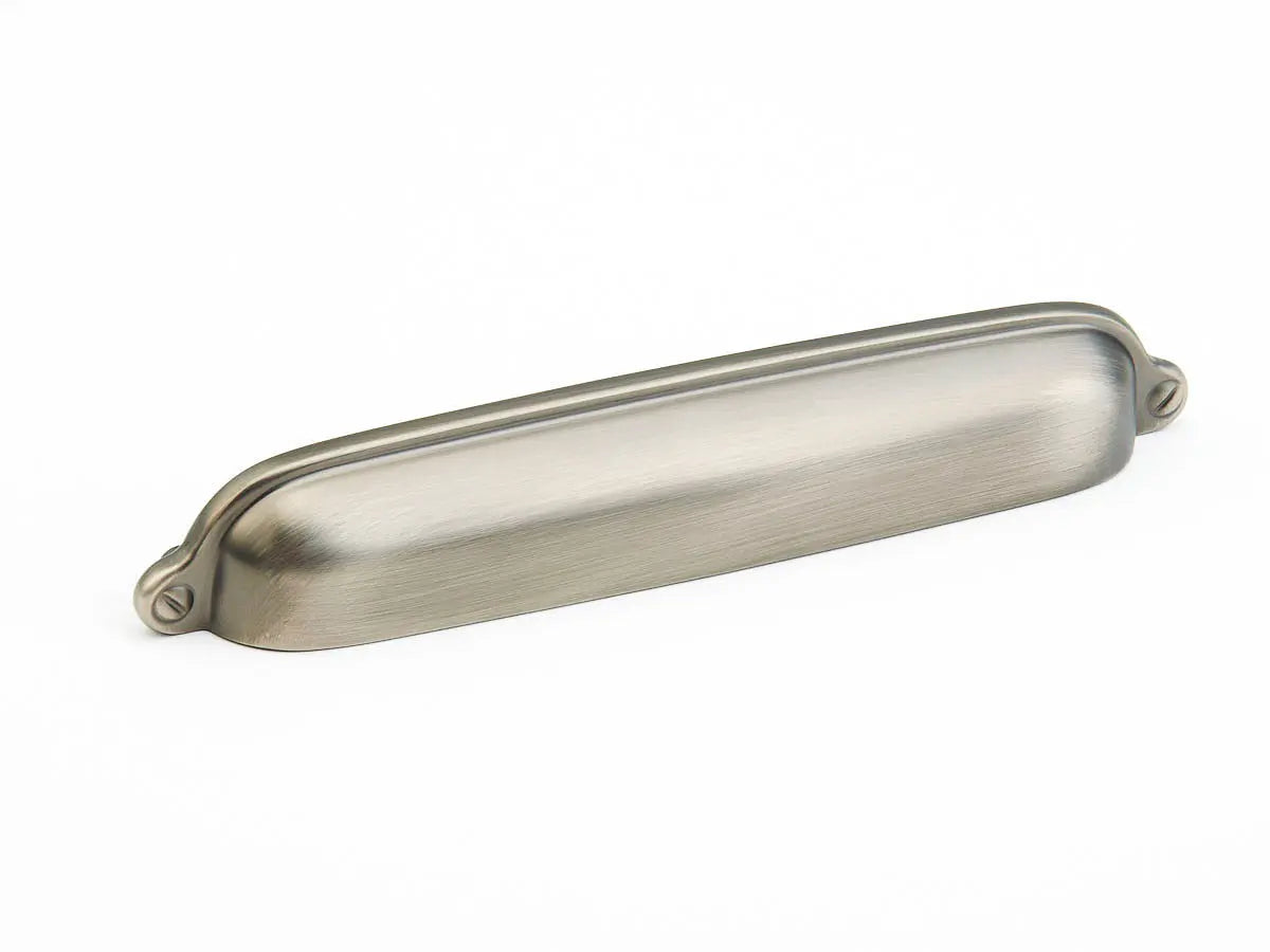 Schaub Country, Cup Pull, Antique Nickel, 6" cc Schaub Hentell Schaub