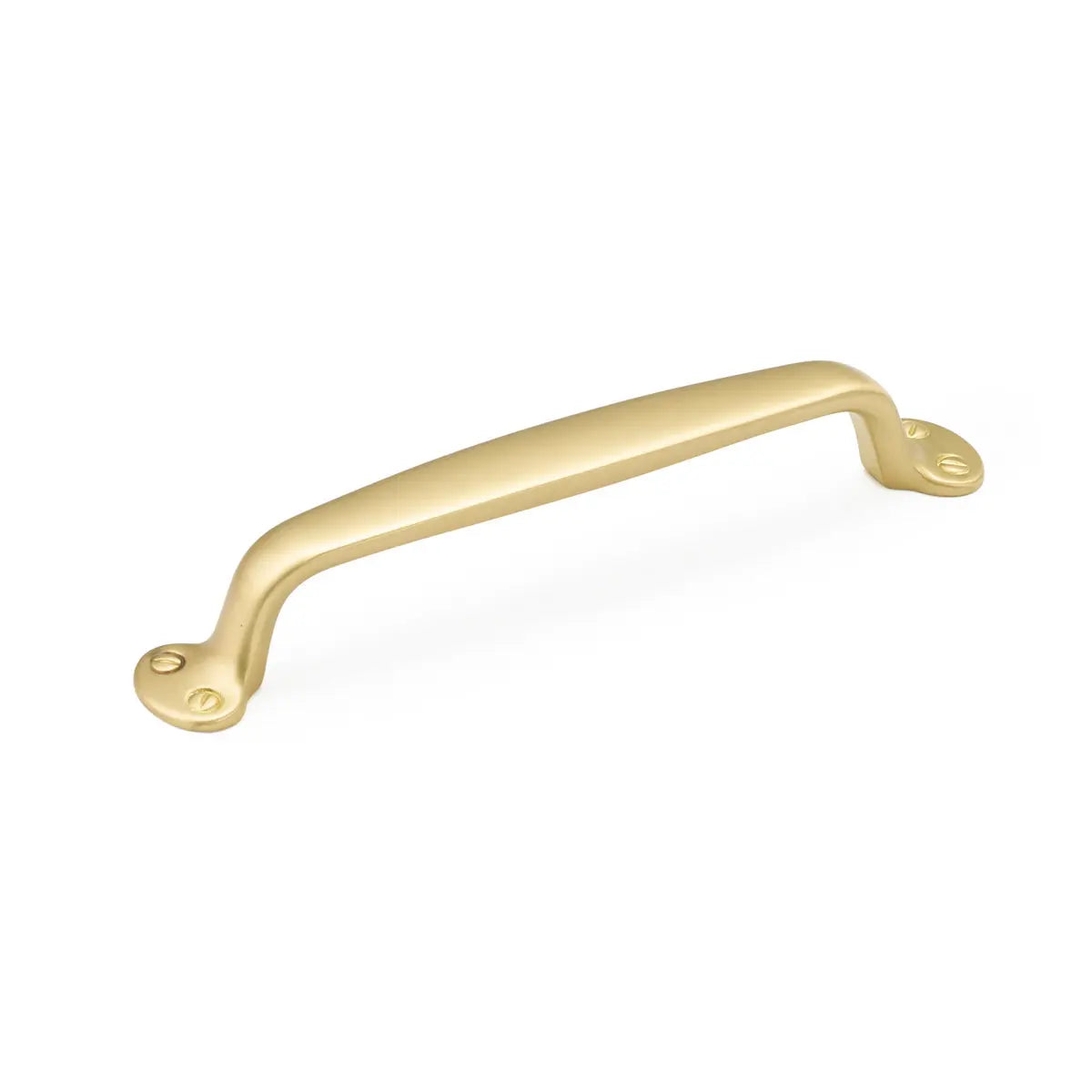 Schaub Country, Pull, Satin Brass, 6" cc Schaub Hentell Schaub