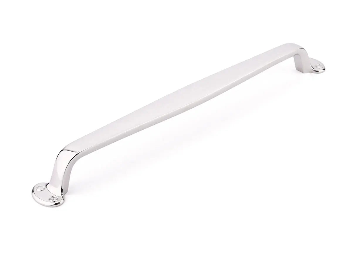 Schaub Country, Appliance Pull, Polished Nickel, 15" cc Schaub Hentell Schaub