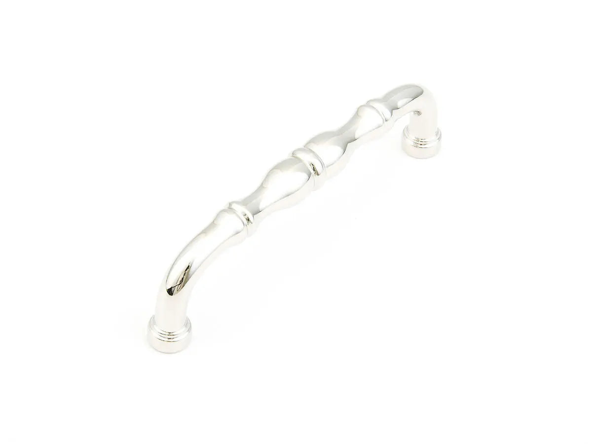 Schaub Colonial, Pull, Polished Nickel, 4" cc Schaub Hentell Schaub