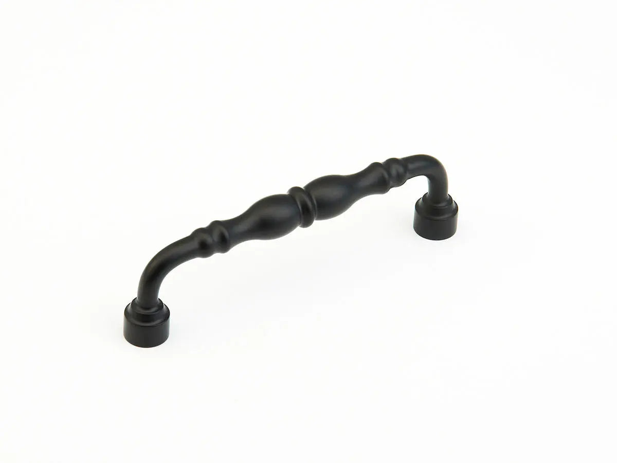 Schaub Colonial, Pull, Flat Black, 6" cc Schaub Hentell Schaub