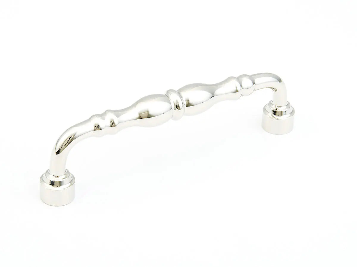 Schaub Colonial, Pull, Polished Nickel, 6" cc Schaub Hentell Schaub