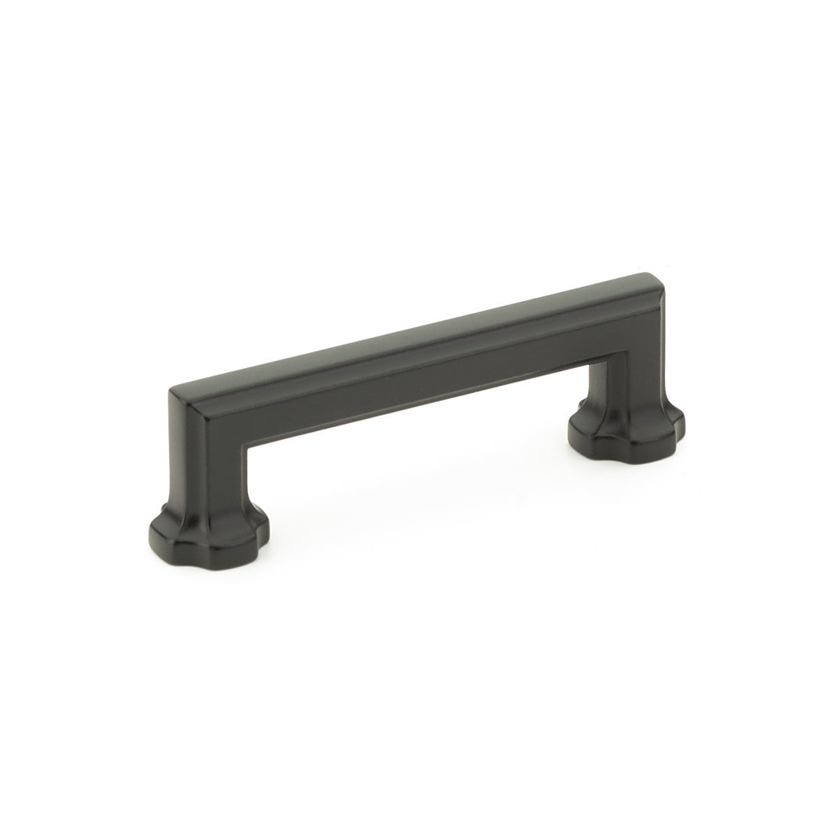Schaub Empire, Pull, 3-1/2" cc, Matte Black Schaub Hentell Schaub