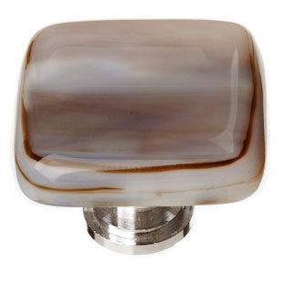 Cirrus white with brown knob
