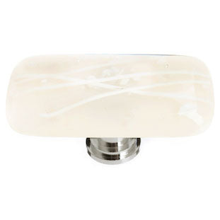 Cirrus vanilla & white mardi gras long knob