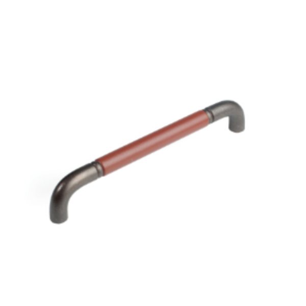 Tanners Craft Leather Accented Wire Appliance Pull