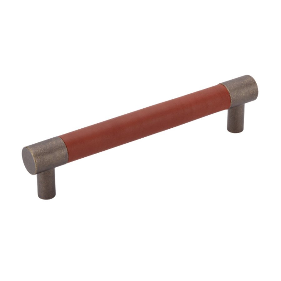 Tanners Craft Leather Accented Round Pull
