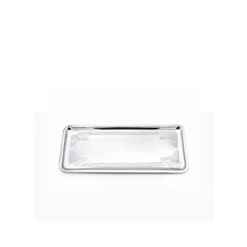 Vista D'oro Butterfly Pattern Tray - Hentell