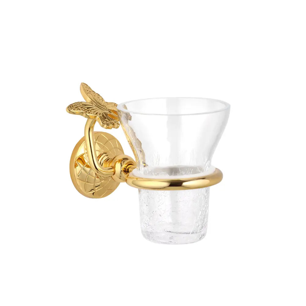 Vista D'oro Butterfly Wall-Mounted Toothbrush Holder - Hentell