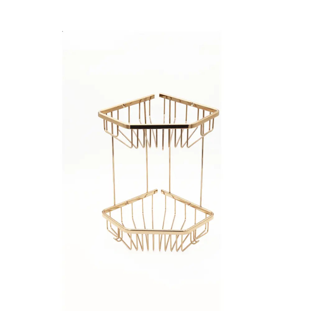Vista D'oro Corner Type Double Shampoo Holder - Hentell