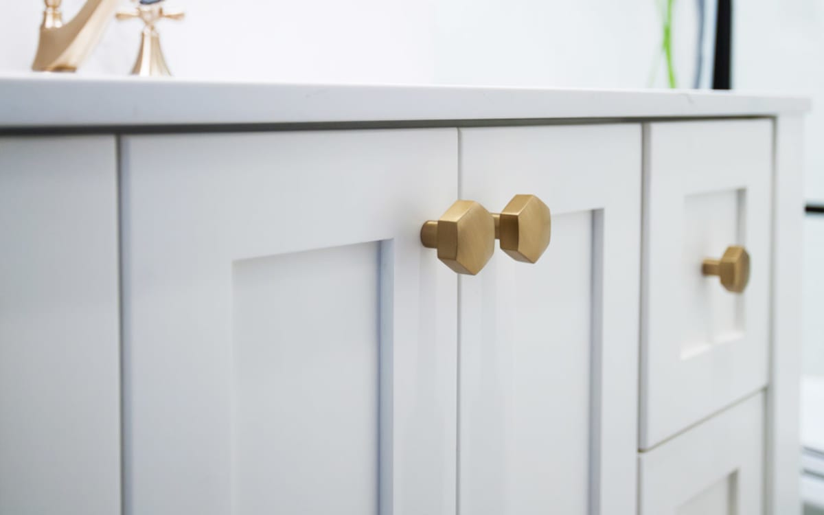 Emtek Mod Hex Cabinet Knob - Hentell