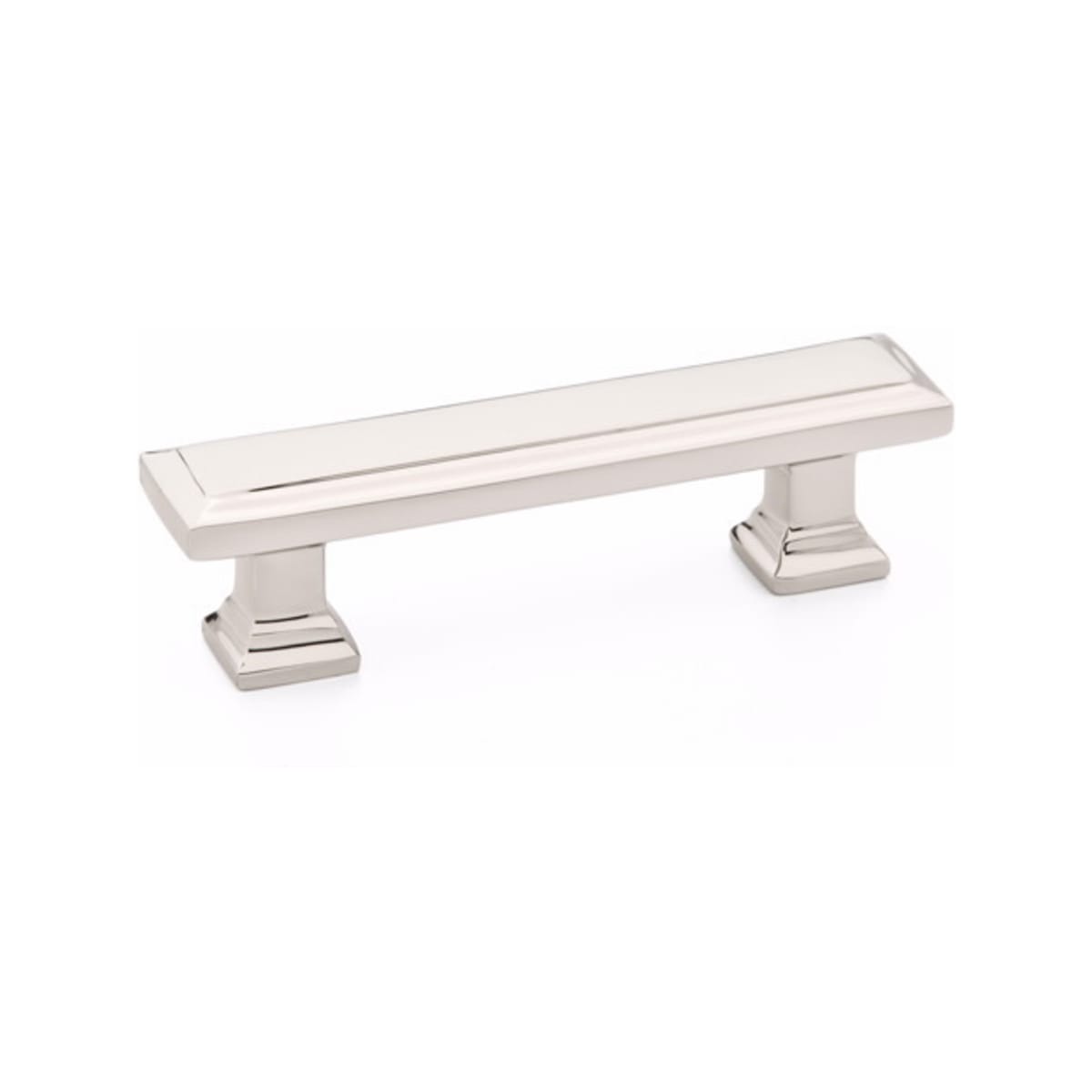 Emtek Geometric Rectangular Cabinet Pull - Hentell