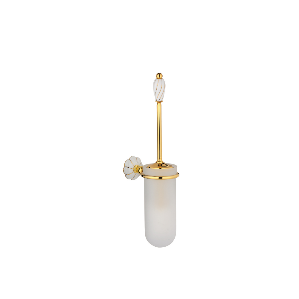 Vista D'oro Asin Wall-Mounted Toilet Brush - Hentell
