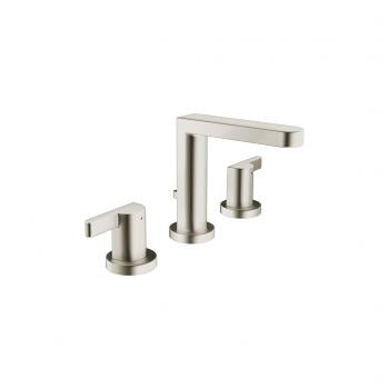 Edge widespread, brushed nickel