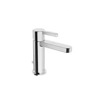 Edge one-hole single-lever basin mixer, chrome