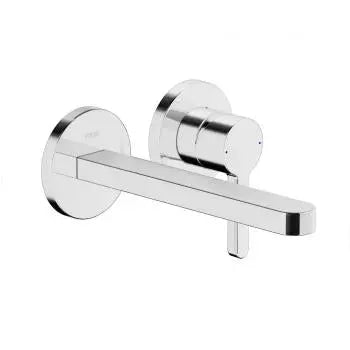 Edge 2-hole in-wall for wash basin, chrome