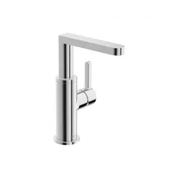 Edge one-hole side-lever basin mixer, chrome
