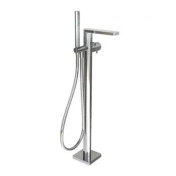 Lana X free standing mixer for tub, chrome