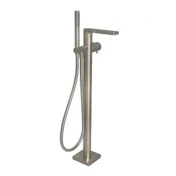 Lana X free standing mixer for tub, brushed nickel