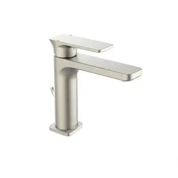 Strata X SLM single-lever basin mixer, brushed nickel
