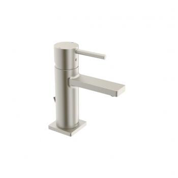 Lana X single-lever basin mixer, brushed nickel