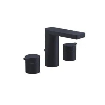 Riva widespread, matte black