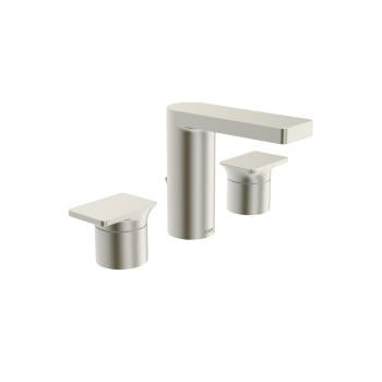 Strata widespread, brushed nickel