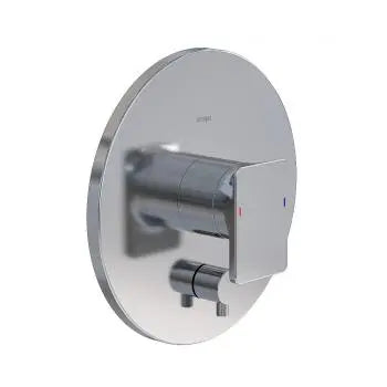 Strata pressure balance valve trim kit, with manual diverter, chrome