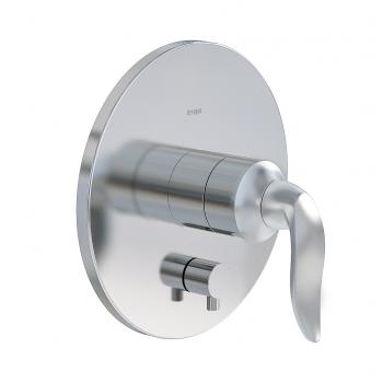 Style pressure balance valve trim kit, with manual diverter, chrome