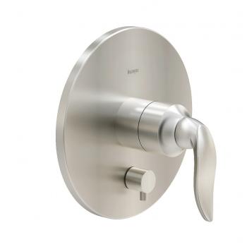 Style pressure balance valve trim kit, with manual diverter, brushed nickel