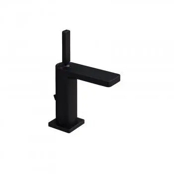 Strata X single-lever joystick basin mixer, matte black