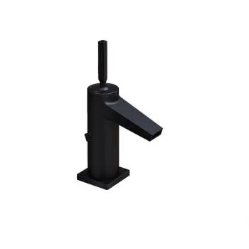 Riva X single-lever joystick basin mixer, matte black