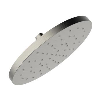 shower head, 10”, brushed nickel