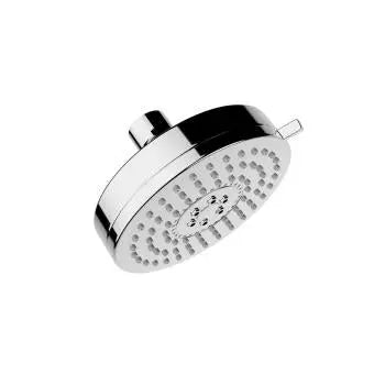 shower head, 4”, 2-spray, chrome
