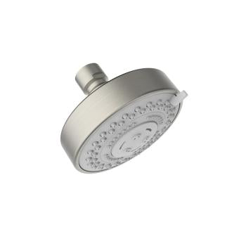 shower head, 3 3/4”, 3-spray, brushed nickel