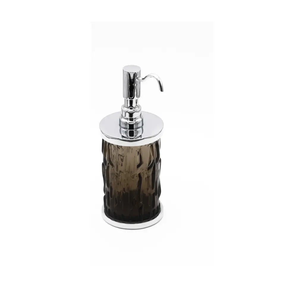 Vista D'oro Wee Black Glass Soap Dispenser - Hentell
