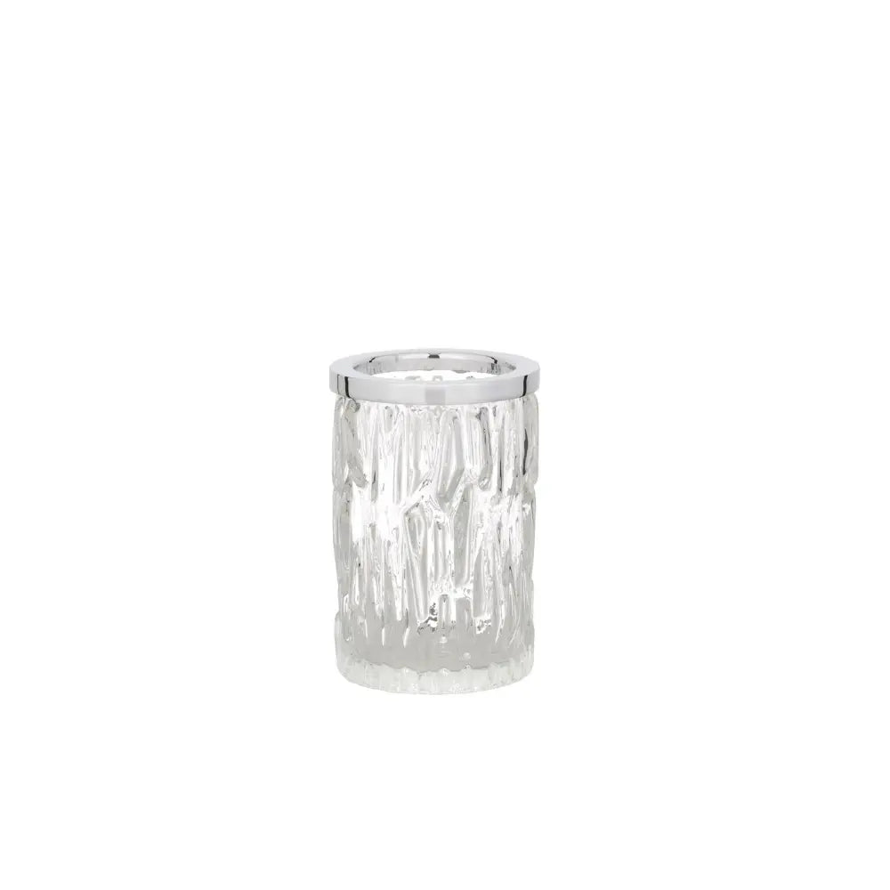 Vista D'oro Wee Transparent Glass Toothbrush Holder - Hentell